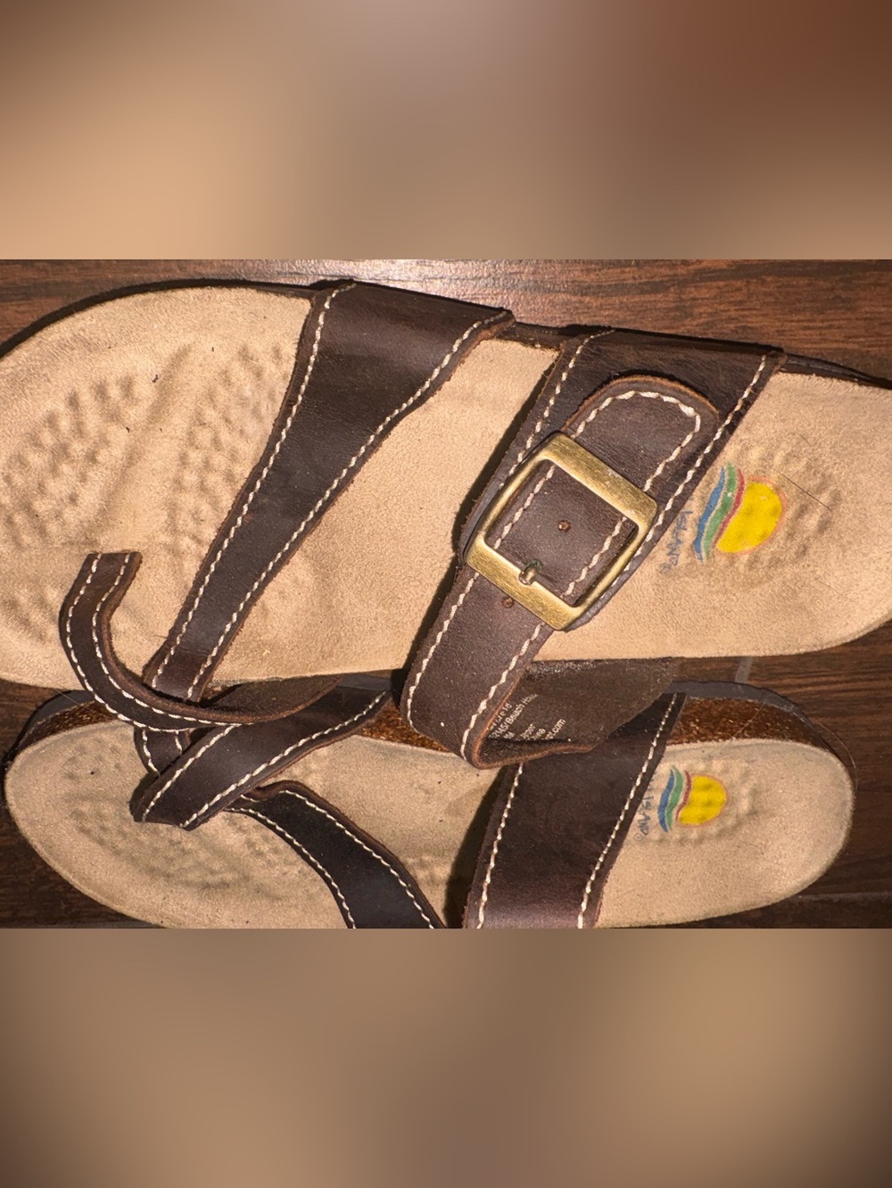 New without tags! Maui Island Hallie Cork Footbed Sandals 7.5